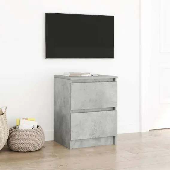 Ograniczona ilość Szafka pod TV, szarość betonu, 40x35x54 cm Lumarko! - Hurtownia wielobranżowa Lumarko